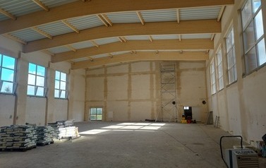 Budowa sali sportowej w Kruszewie