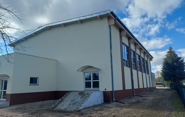 Budowa sali sportowej w Kruszewie 2