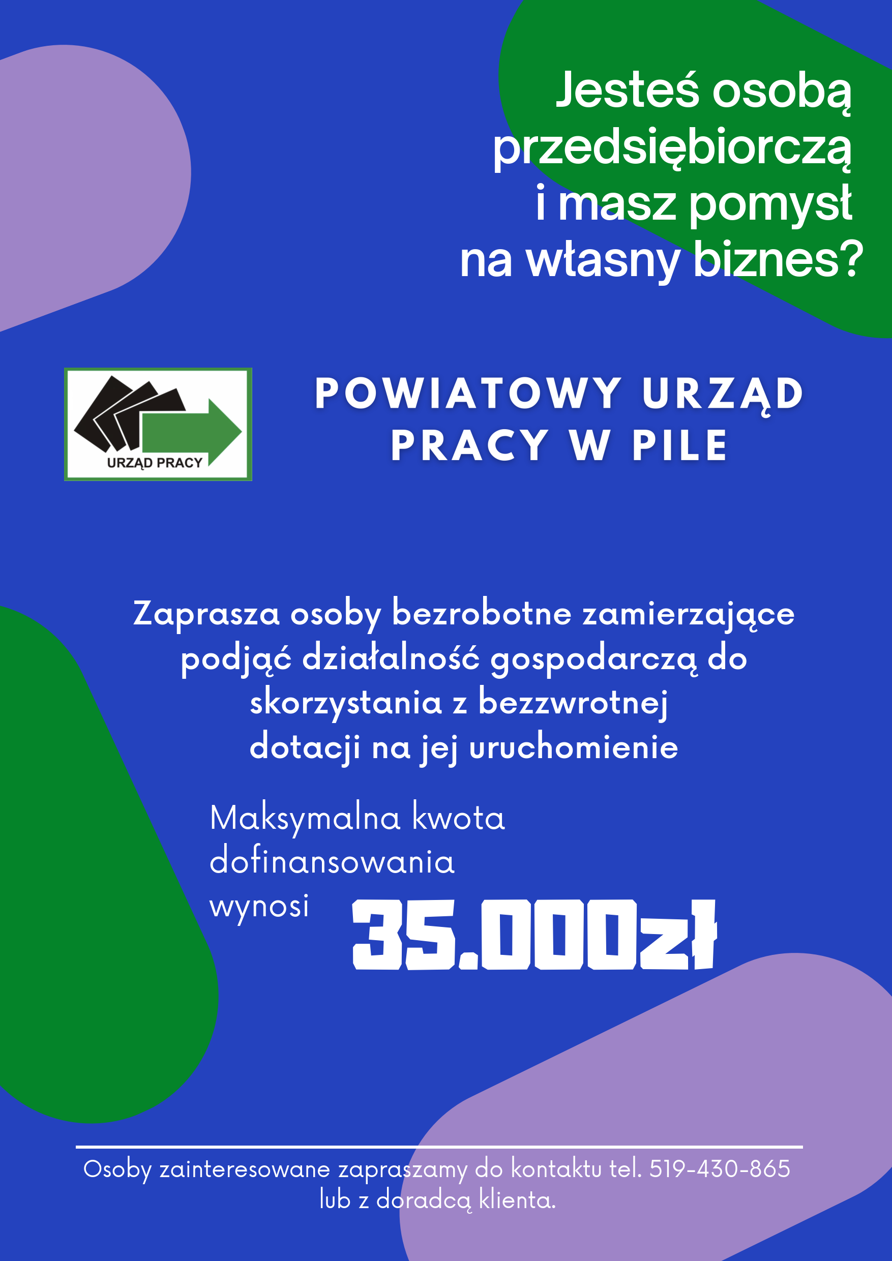 Dotacje-plakat