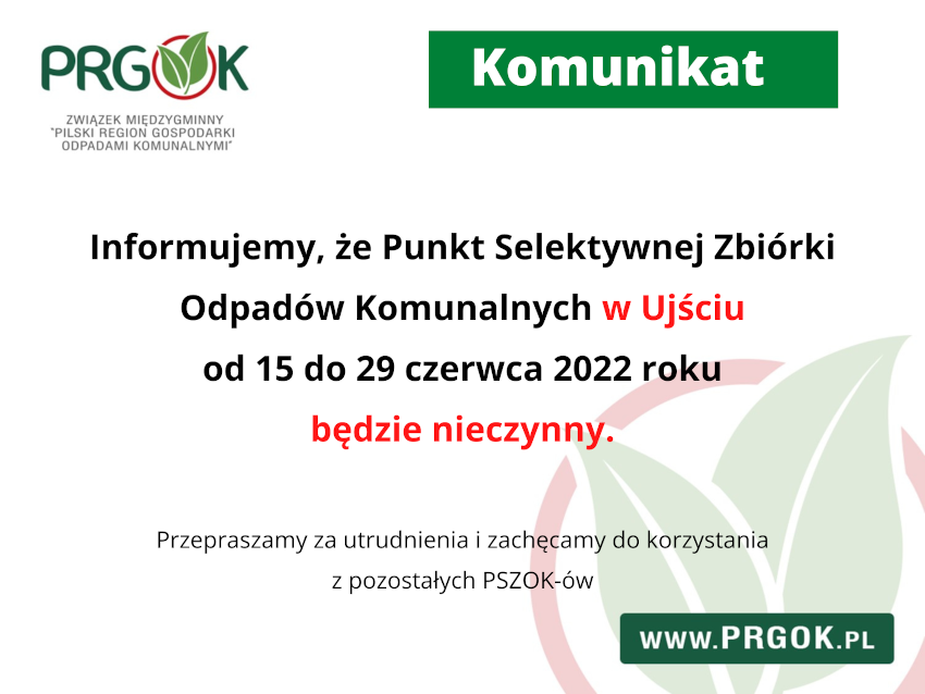 Informacja PSZOK
