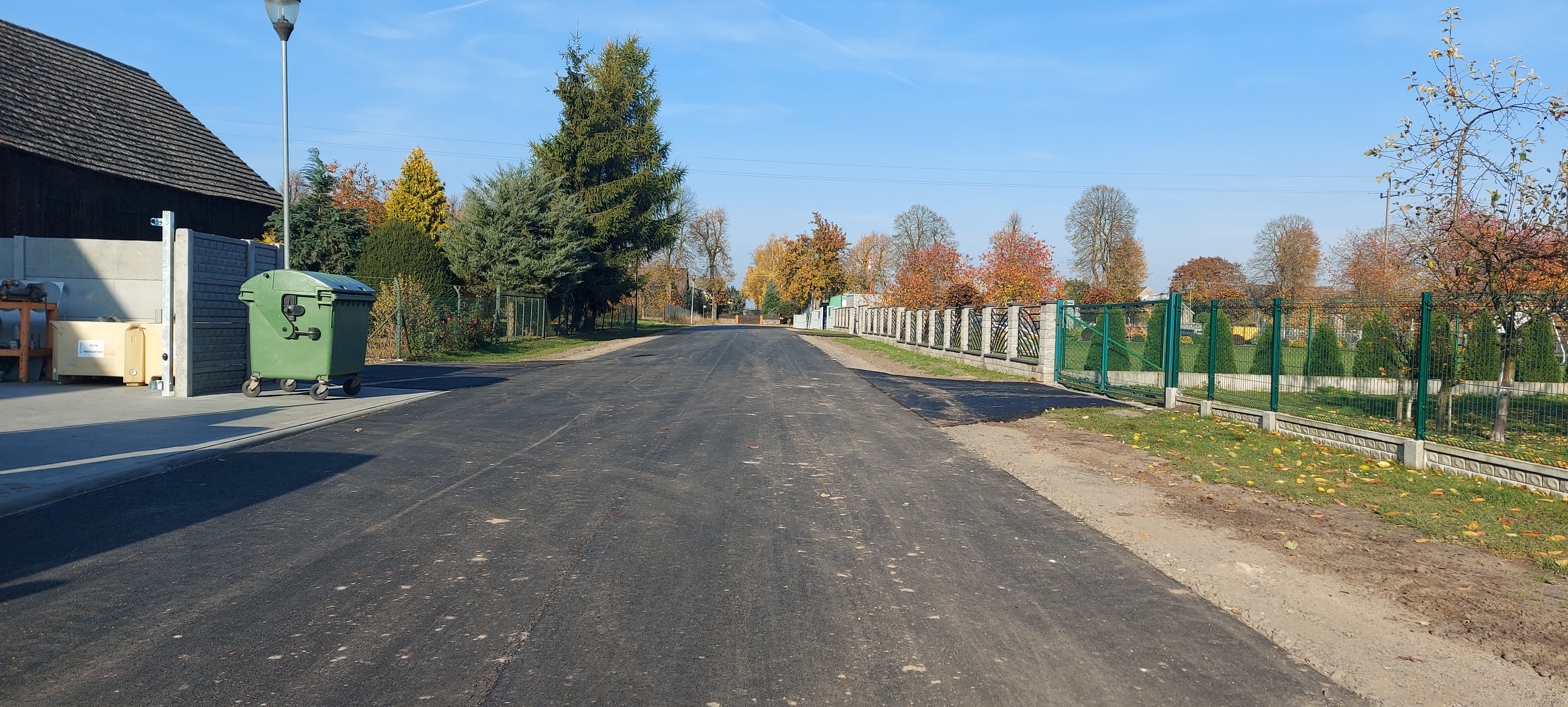 Ulica Towarowa w Kruszewie Ulica Towarowa w Kruszewie