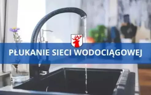 Zdjęcie do Komunikat: płukanie sieci wodociągowej