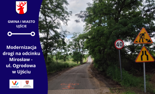Zdjęcie do Rozpoczęła się modernizacja drogi na odcinku Mirosław - Ujście