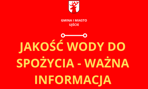 Zdjęcie do Informacja w sprawie jakości wody przeznaczonej do spożycia