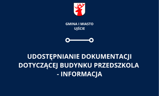 Zdjęcie do Wgląd do dokumentacji technicznej budynku przedszkola