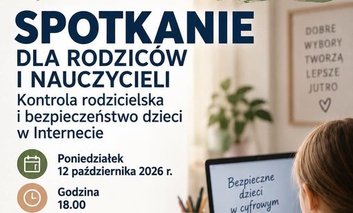 Zdjęcie do Spotkanie dla rodzic&oacute;w i nauczycieli