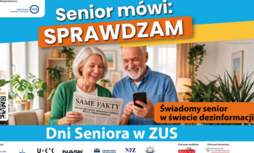 Zdjęcie do Dni Seniora 2026 - Świadomy senior w świecie dezinformacji