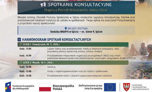Zdjęcie do Konsulacje - diagnoza potrzeb mieszkańc&oacute;w