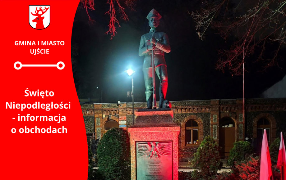 Zmiana formuły obchodów Narodowego Święta Niepodległości w Ujściu