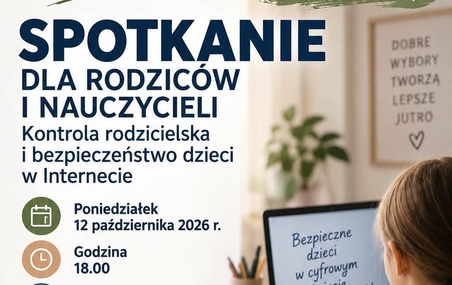 Spotkanie dla rodziców i nauczycieli w Ujściu