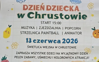 Zdjęcie do Dzień Dziecka w Chrustowie